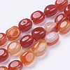 Natural Agate Beads Strands G-I198B-A-09-1