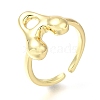 Rack Plating Brass Open Cuff Rings RJEW-S394-01G-A-2