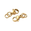 304 Stainless Steel Lobster Claw Clasps STAS-K313-01C-G-2