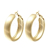 Brass Ring Hoop Earrings for Women EJEW-A121-17B-G-2