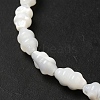 Natural Trochus Shell Beads Strands SHEL-M021-01-3