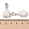 Natural White Jade Pendants G-B127-03P-14-3