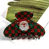 Christmas Theme Plastic Claw Hair Clips PW-WG96275-06-1