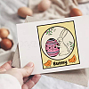   4 Sheets 4 Styles Easter Theme PVC Plastic Stamps DIY-PH0010-31-7