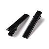 Black Iron Flat Alligator Hair Clip  Findings X-PHAR-S039-46mm-2