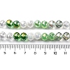 Transparent Glass Beads Strands GLAA-Q009-01G-2