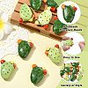 10Pcs 2 Colors Handmade Porcelain Beads PORC-CJ0001-23-3