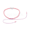 Adjustable Nylon Thread Braided Beads Bracelets BJEW-JB04375-03-3