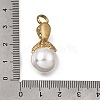 304 Stainless Steel & ABS Plastic Pearl Memorial Pendants PL-CBA387B-01G-3
