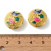 Rack Plating Brass Enamel Beads KK-P276-24B-G01-3