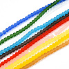 Transparent Glass Beads Strands GLAA-T032-T6mm-MD-3