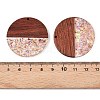 Epoxy Resin & Walnut Wood Pendants RESI-T057-10B-3