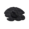 Animal Black Alloy Brooches JEWB-S018-03A-2