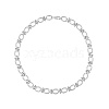 Stylish Unisex Stainless Steel Irregular Buckle Bracelet/Necklace GC1125-2-1