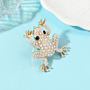 Alloy Rhinestone Finger Rings WGEA628-01-1