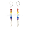 Natural Malaysia Jade with Alloy Wing Long Dangle Leverback Earrings EJEW-JE04910-04-1