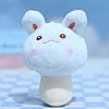 Cute Cloth Plush Rabbit Mushroom Pendant Decorations PW-WG8EA3F-02-1