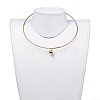 304 Stainless Steel Choker Necklaces NJEW-JN02498-4