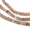 Natural Multi-Moonstone Beads Strands G-L597-C04-04-3