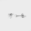 Elegant Titanium Steel Imitation Pearl Stud Earrings NB5919-7-1