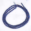 Synthetic Quartz Crystal Beads Strands X-G-T119-05A-2
