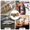 20Pcs Rectangle Polyester Imitation Burlap Packing Pouches Drawstring Bags ABAG-TA0001-95A-7