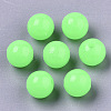Luminous Acrylic Beads MACR-N008-25-2