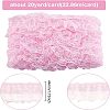 Polyester Lace Trim OCOR-WH0058-07A-2