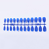 Solid Colors Matte Plastic False Nails Full Cover Fake Nails Tips MRMJ-T031-15-13-1