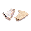 Alloy Enamel Pendants ENAM-T020-90-2