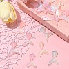 18Pcs Laser Transparent Resin Pendants RESI-FS0001-81-8