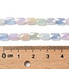 Electroplate Glass Beads Strands X-EGLA-P065-02A-01-4