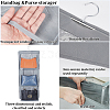 Hanging Non-woven Storage Bags for Handbag Purse AJEW-WH0009-07B-5