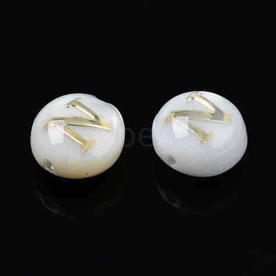 Natural Freshwater Shell Beads SHEL-S278-036N-1