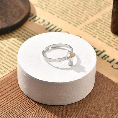 304 Stainless Steel Adjustable Rings for Women RJEW-F169-01P-03-1