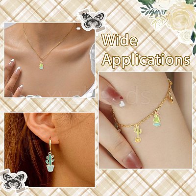Alloy Enamel Pendants FIND-CJZ0002-001KCG-1