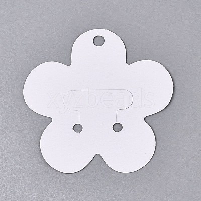 Cardboard Paper Jewelry Display Cards for Hair Ties Storage CDIS-N004-18-1