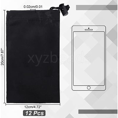 Polyester Bags ABAG-WH0035-026B-1
