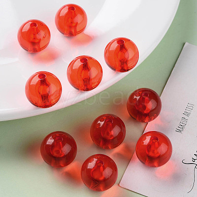 Transparent Acrylic Beads X-MACR-S370-A16mm-712-1