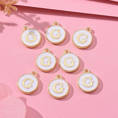 Golden Plated Alloy Charms ENAM-S118-01G-1