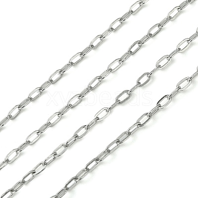 Tarnish Resistant 304 Stainless Steel Cable Chains CHS-K001-30-2mm-1