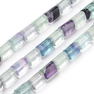 Natural Fluorite Beads Strands G-L527-05-1