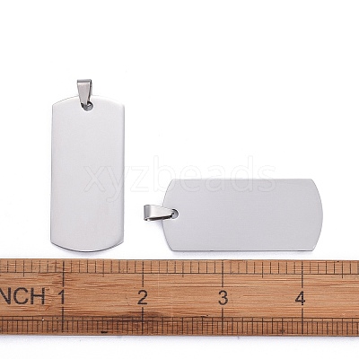 Tarnish Resistant 304 Stainless Steel Big Pendants LS-STAS-I140-19B-S-1