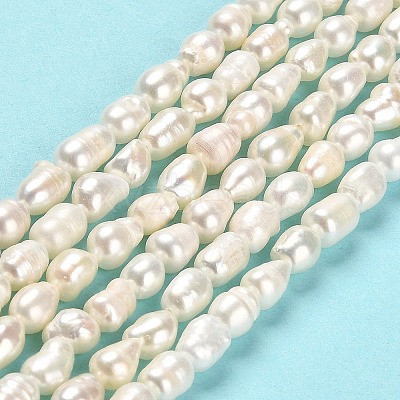 Natural Cultured Freshwater Pearl Beads Strands PEAR-E016-072-1