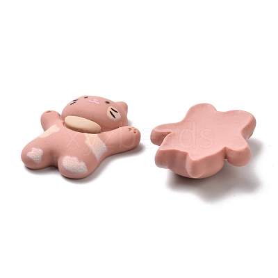 Opaque Resin Cabochons Accessories RESI-O011-03-1