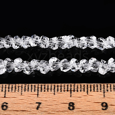 Transparent Glass Beads Strands X-GLAA-N018-4mm-09-1
