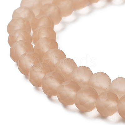 Transparent Glass Beads Strands EGLA-A034-T6mm-MD20-1