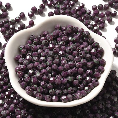 Picasso Baking Paint Glass Seed Beads SEED-A032-02A-17-1