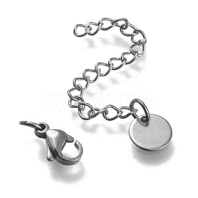 Tarnish Resistant 304 Stainless Steel Chain Extender LS-STAS-K195-28P-1