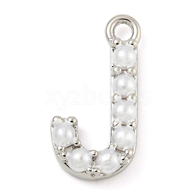Plastic Imitation Pearl Pendants KK-P230-17P-J-1